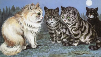 Art:0gw5934pp0q= Louis Wain Cats