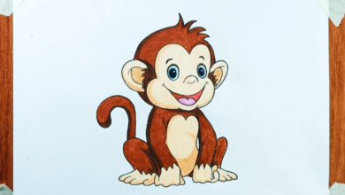 Drawing:6jtj9hur0h4= Monkey