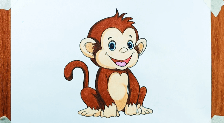 Drawing:6jtj9hur0h4= Monkey